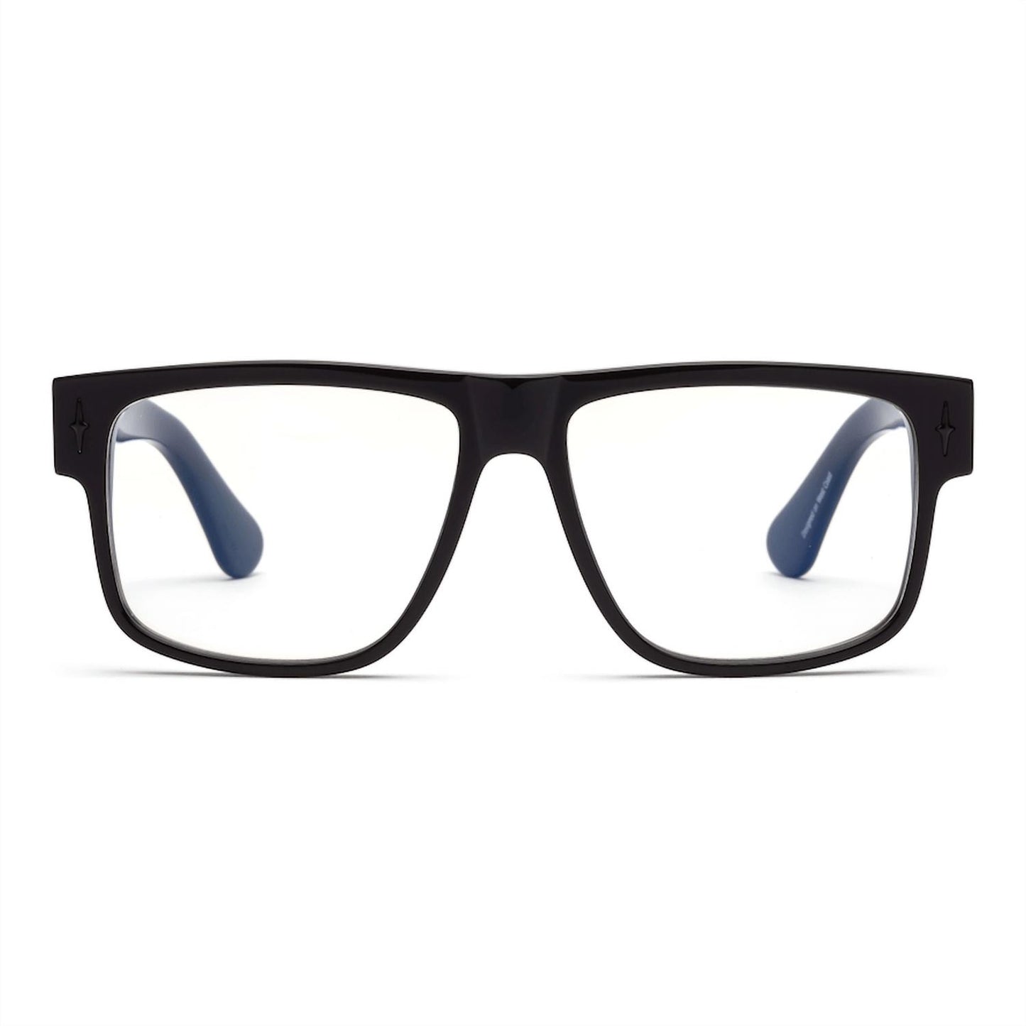 Mister Cartoon Blue Block Lens Glasses - 0