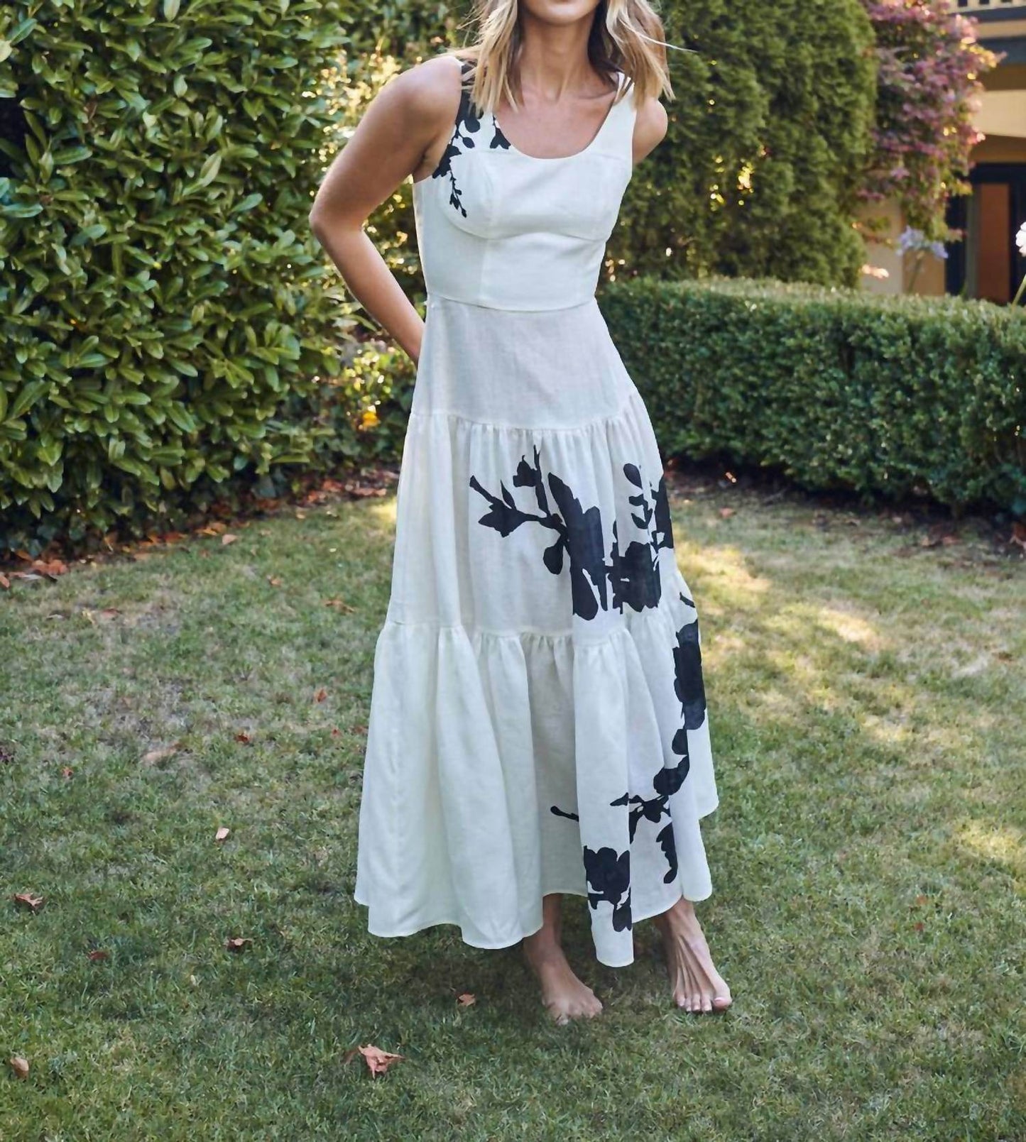 Aston Studio - Ares Tiered Maxi Dress - Rack Hunt -