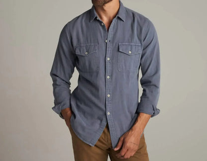 Rowan - Leeds Double Layer Cotton Gauze Shirt - Rack Hunt