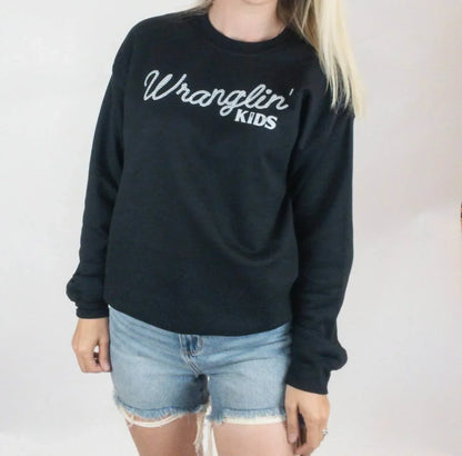 208 Tees - Wranglin' Kids Sweatshirt - Rack Hunt