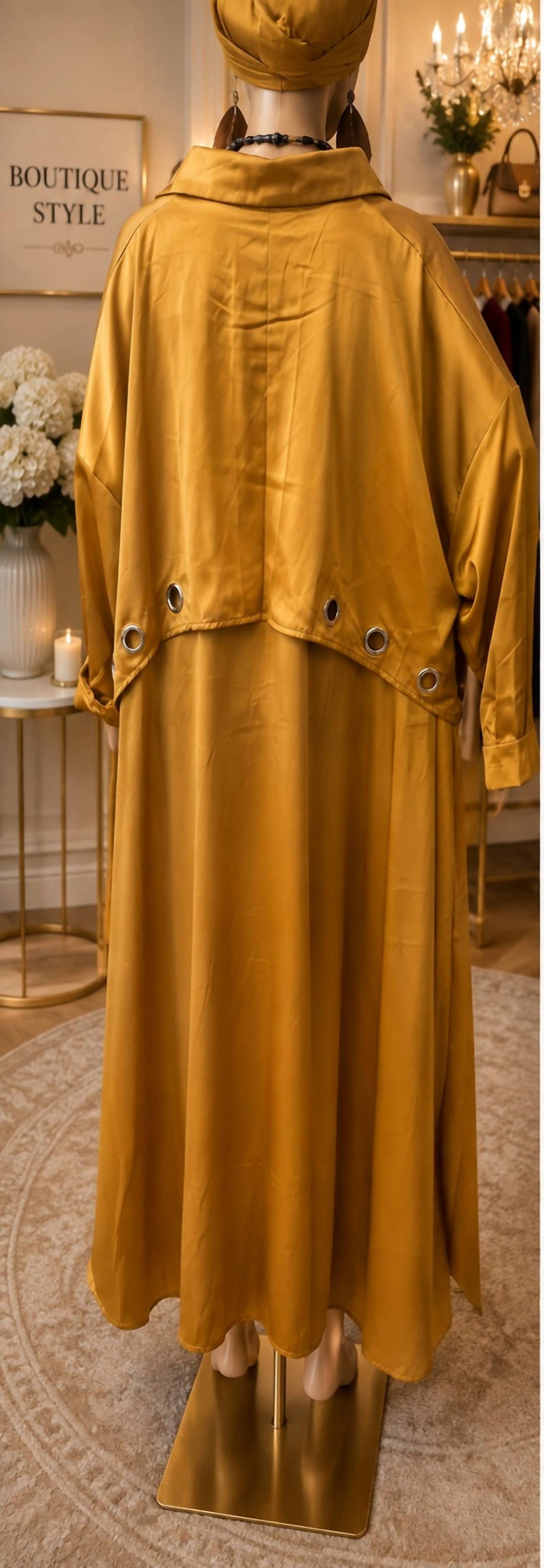 Women's Luxe Trench Duster