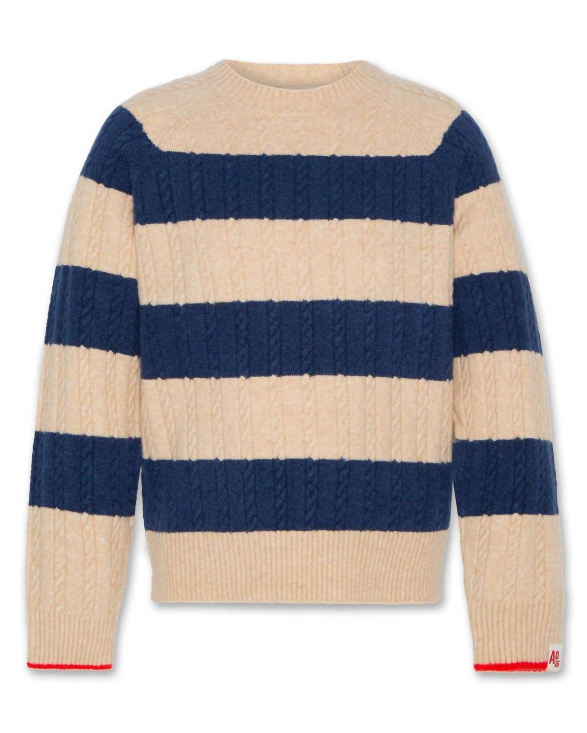 AO76 - Kid's Adrian C-neck Stripes Sweater - Rack Hunt -