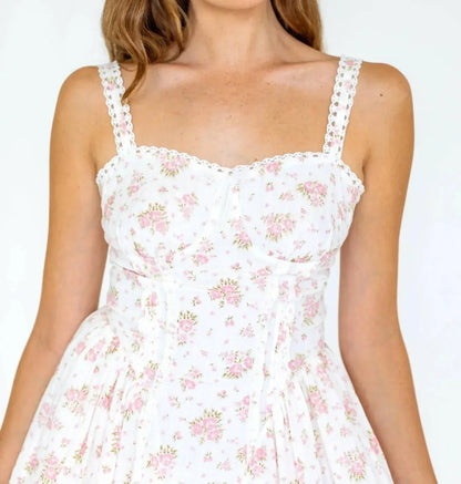 KESTAN - Lydia Floral Mini Dress - Rack Hunt