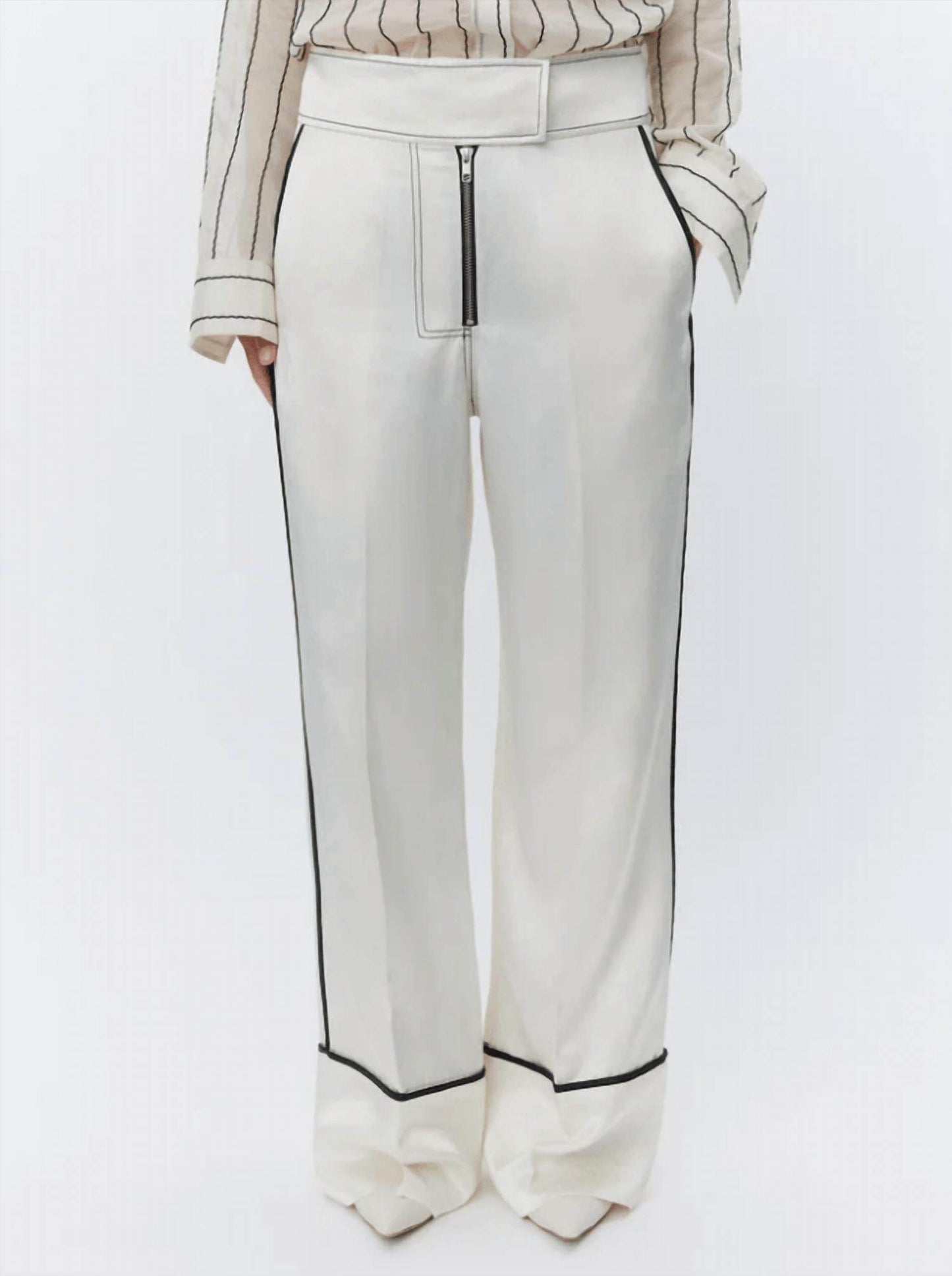 DAY Birger - Gianna High Shine Piped Pant - Rack Hunt -