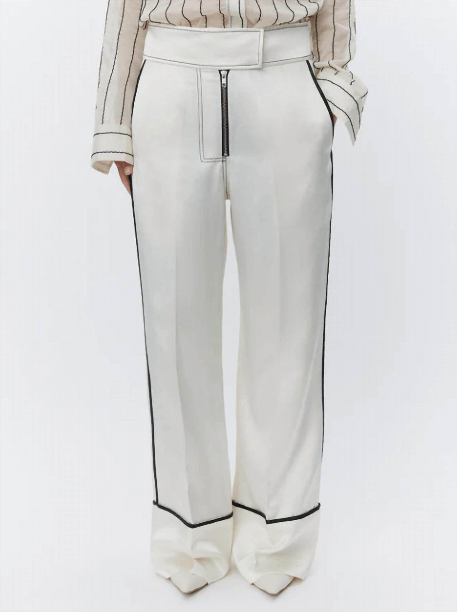 DAY Birger - Gianna High Shine Piped Pant - Rack Hunt -