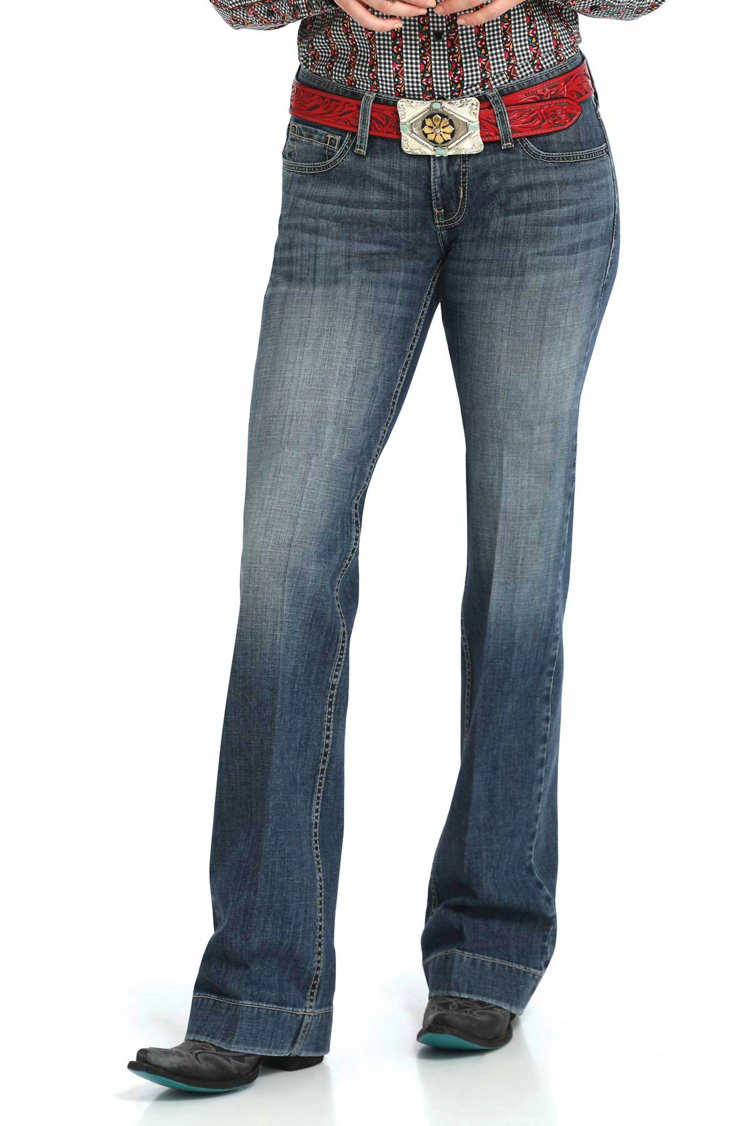 Cruel Denim - Jayley Mid Rise Trouser Jeans - Rack Hunt -