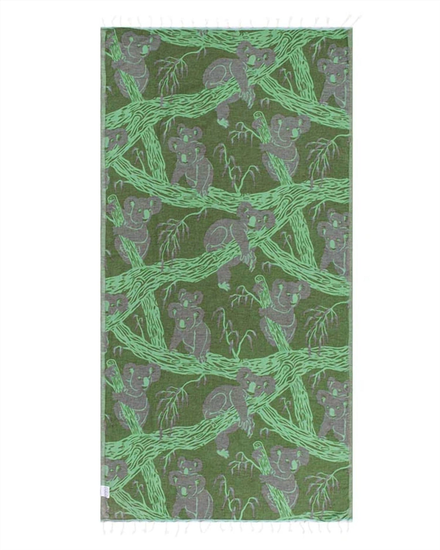 Koala Turkish Organic Cotton Beach Towel
