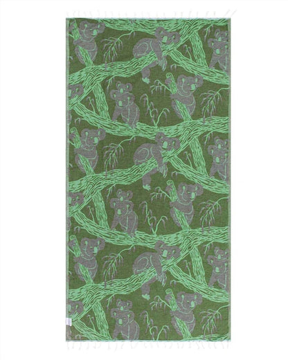 Koala Turkish Organic Cotton Beach Towel