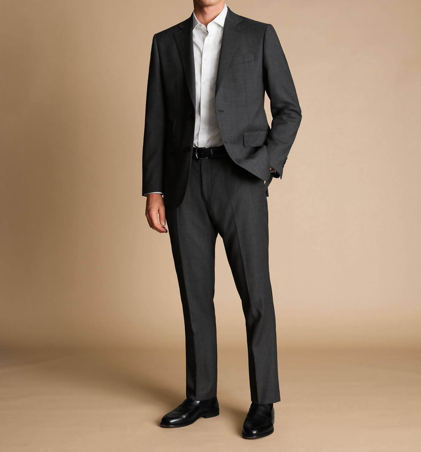 Charles Tyrwhitt - Birdseye Ultimate Performance Suit Jacket - Rack Hunt -