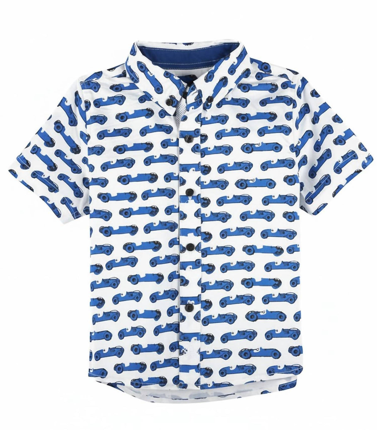 Kids Race Car Button-down Shirt