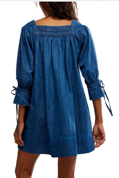 Sonora Denim Mini Dress