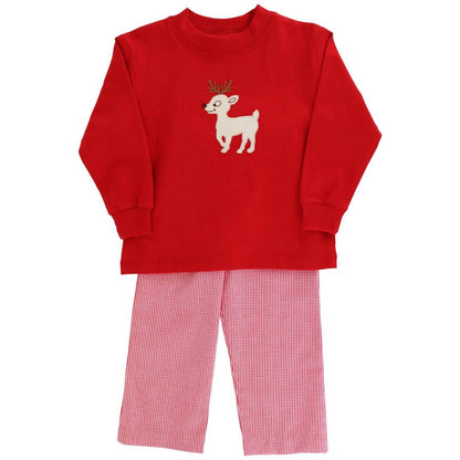 Reindeer Games Pants Set