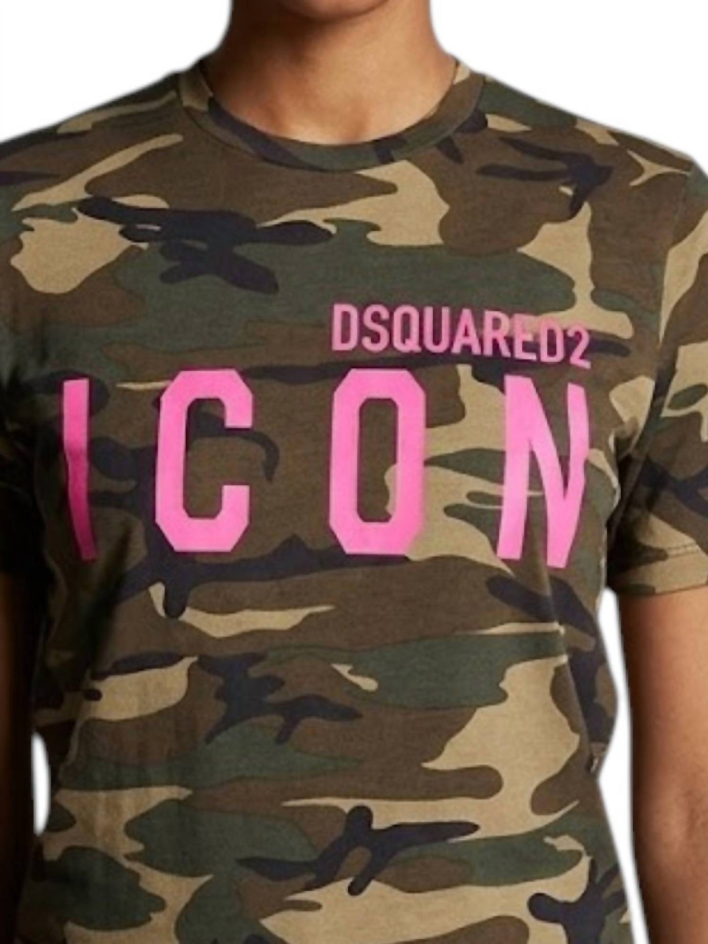 Women's Camouflage Print Cotton T-shirt