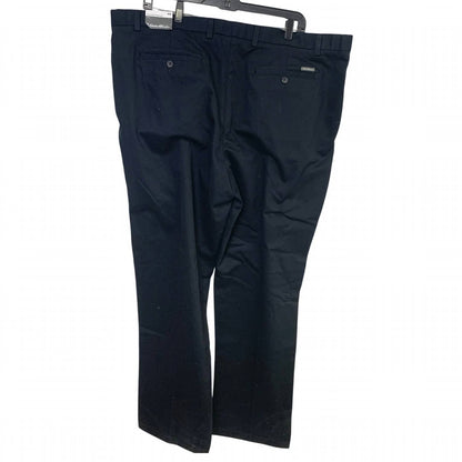 Men's Relaxed Straight Fit Front Pleat Pants - Big And Tall