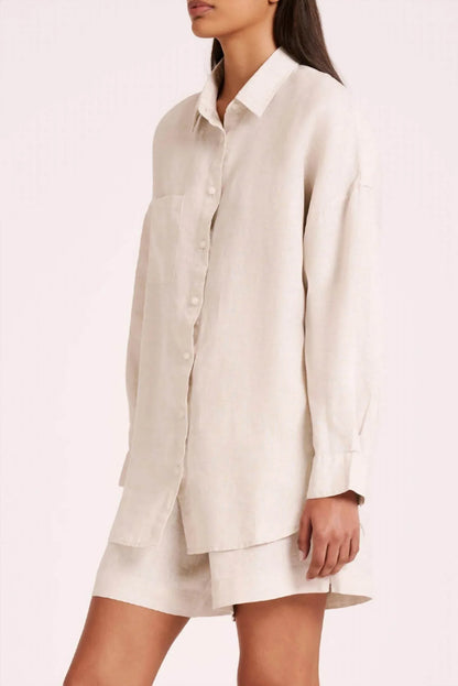 Nude Lucy - Lounge Heritage Linen Shirt - Rack Hunt