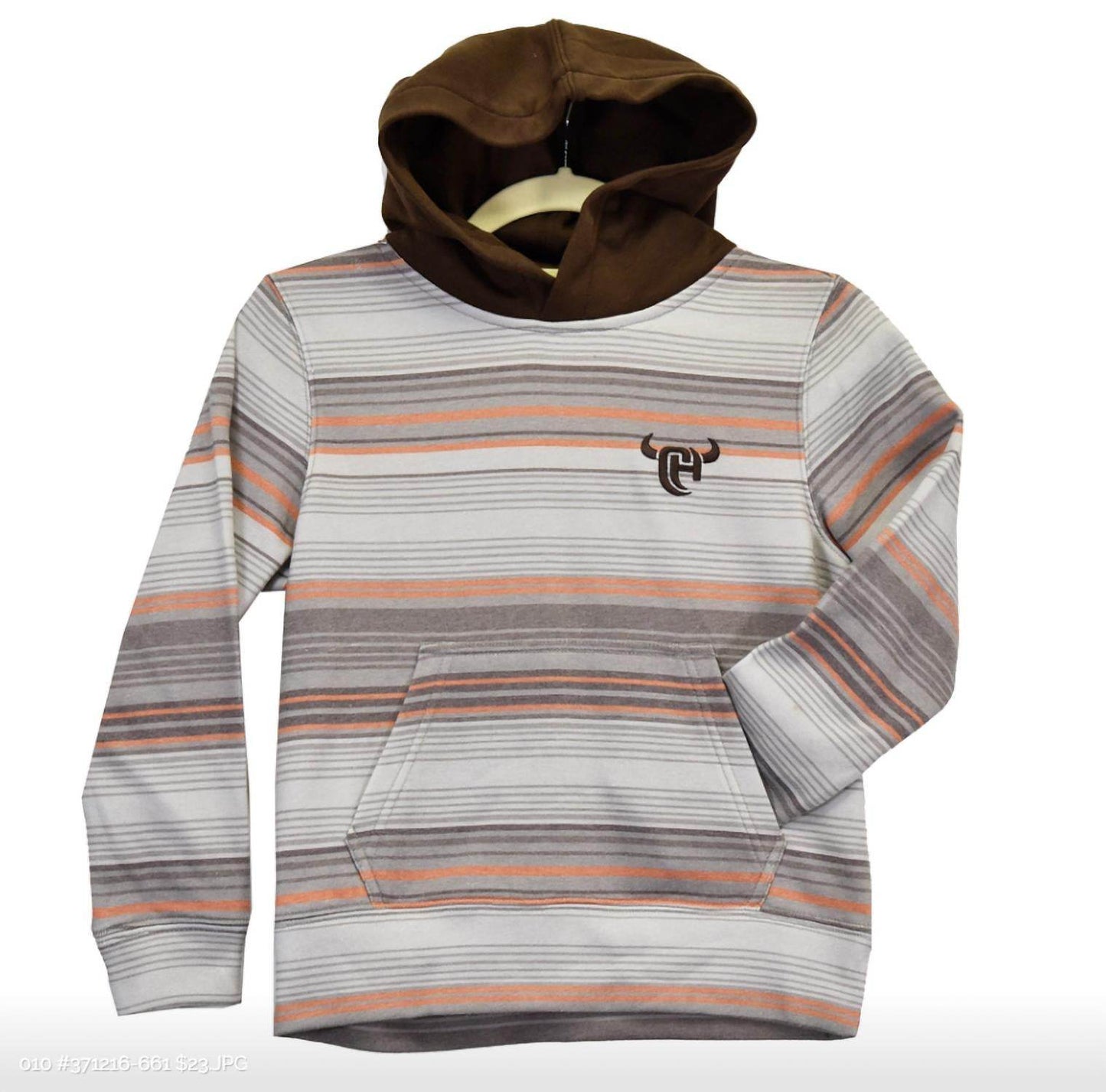 Cowboy Hardware - Boy's Desert Serape Hooded Fleece - Rack Hunt -