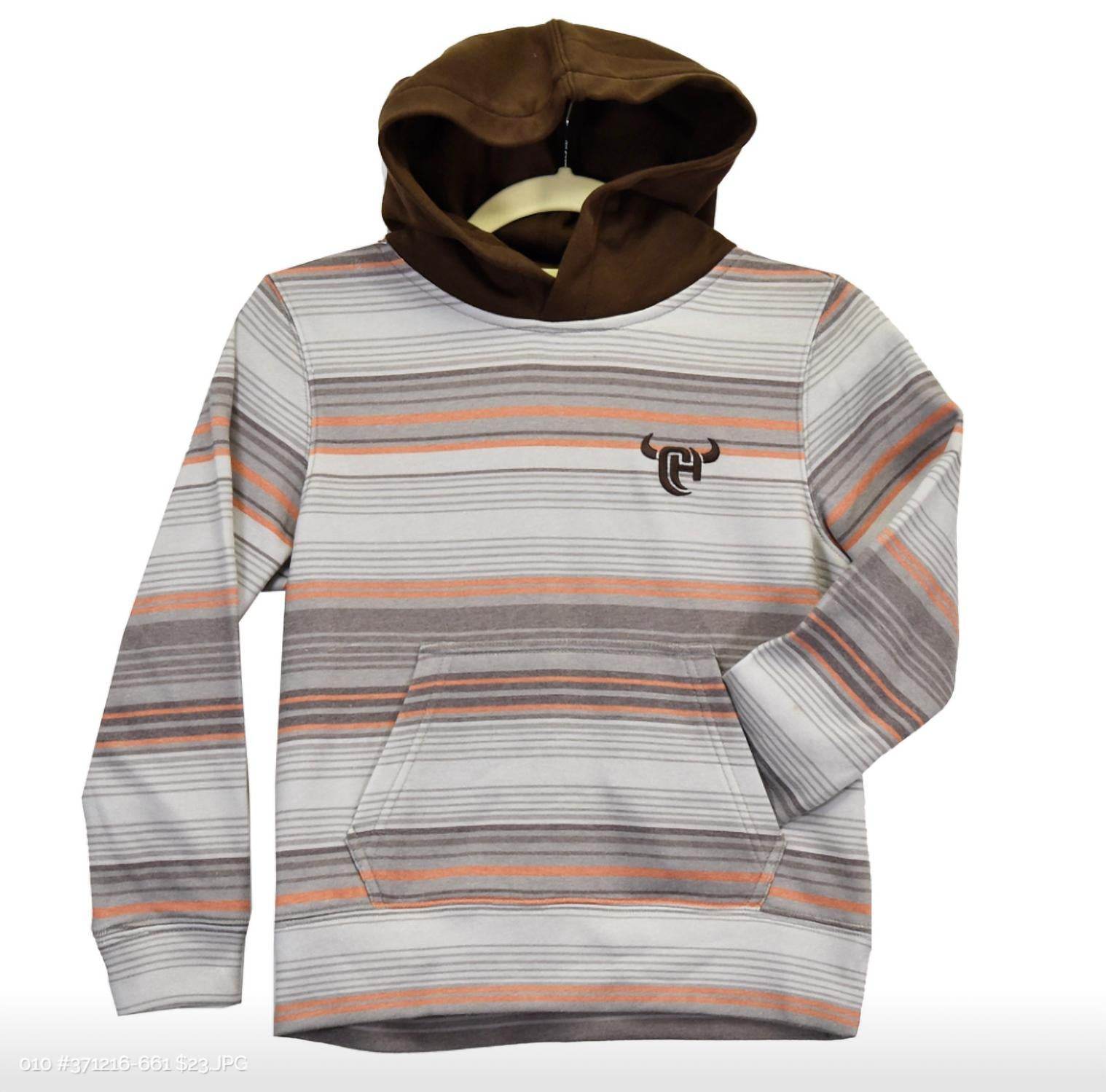Cowboy Hardware - Boy's Desert Serape Hooded Fleece - Rack Hunt -