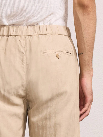 Oscar Slim Fit Herringbone Trousers