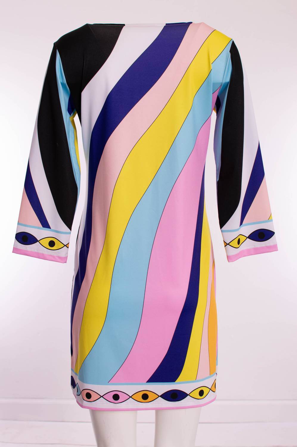 Michelle Parisou - Women's Raya V-neck Mini Dress - Rack Hunt -