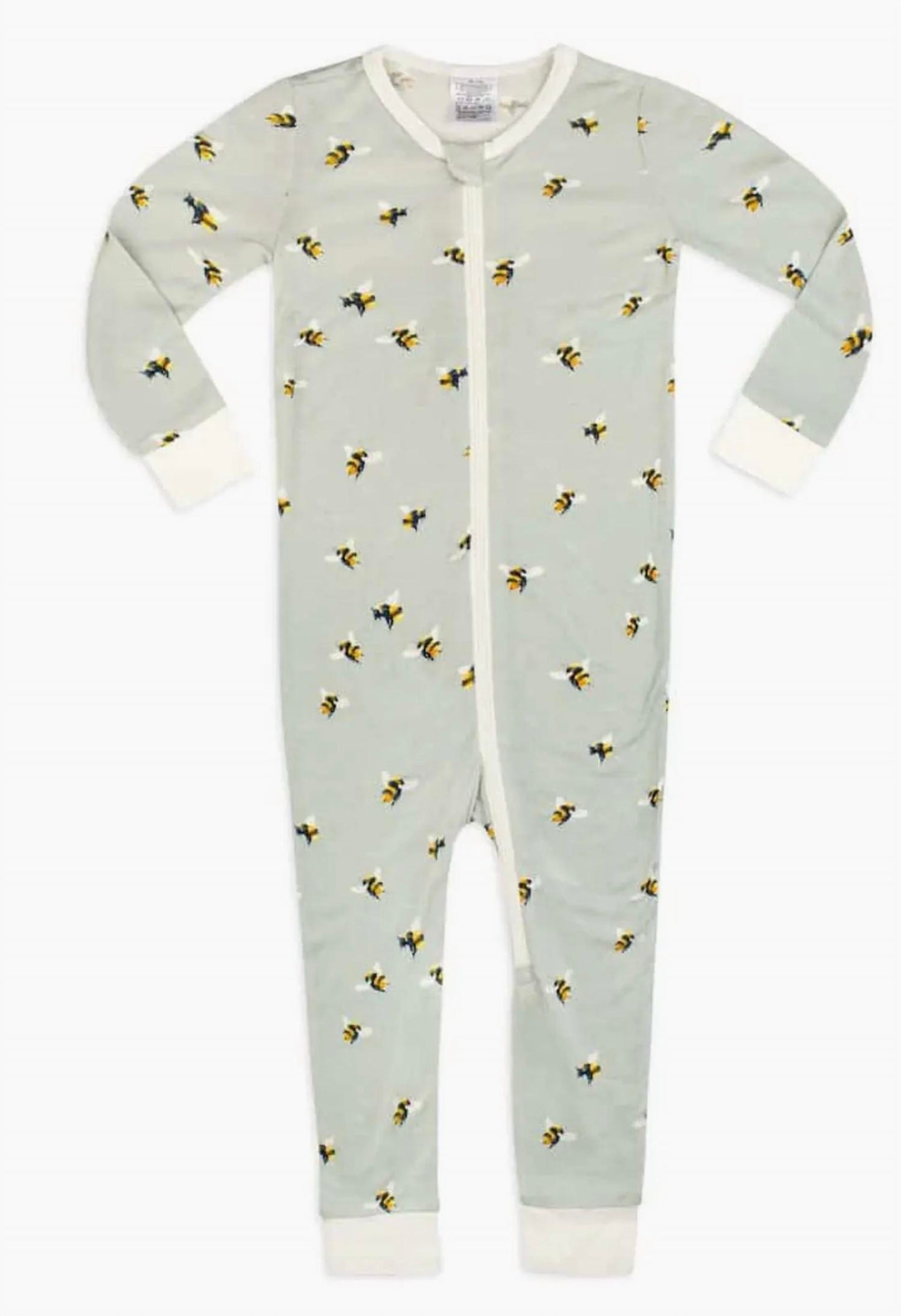 Kid's Bumblebee Bamboo Zipper Pajama