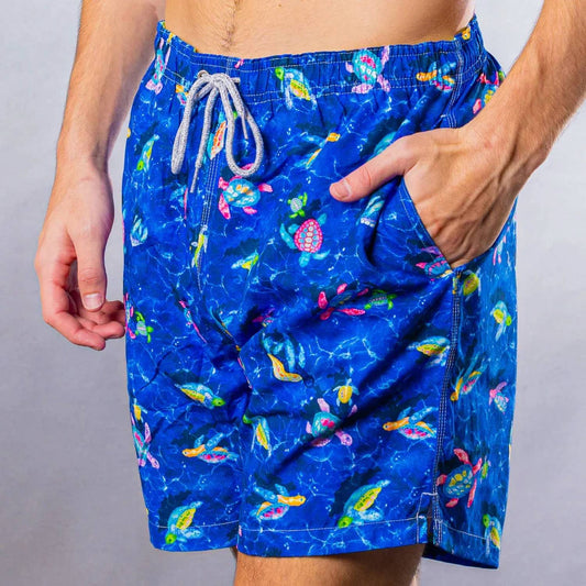 Men's New Turtles Swim Trunks