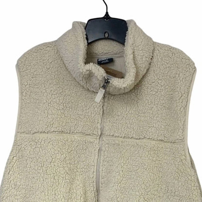 Women's Full Zip Warm Fleece Polyester Vest - Plus