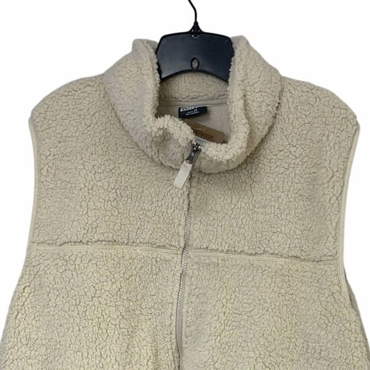 Women's Full Zip Warm Fleece Polyester Vest - Plus