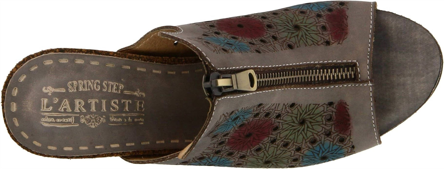 Women's Zippia Leather Sandals