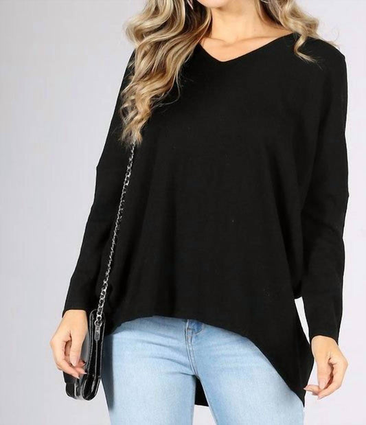 BLVD - Women's Taylor Oversized Dolman Sleeve Top - Rack Hunt -