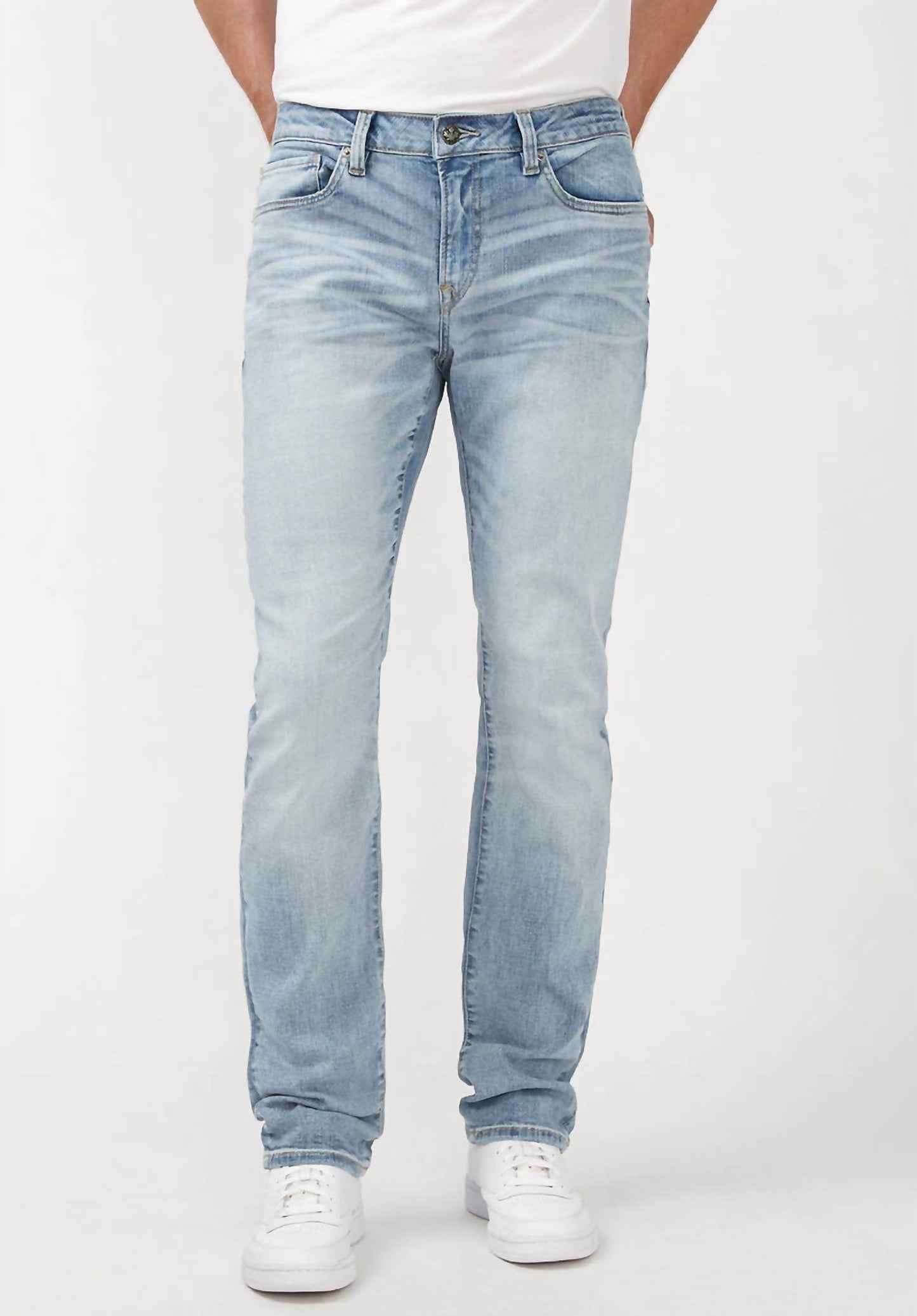 Buffalo David Bitton - Slim Leg Fit Ash Jean - Rack Hunt -