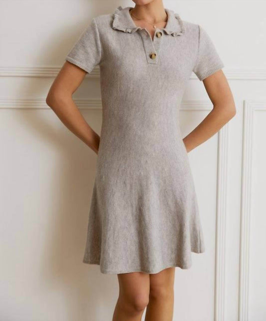 Sunday Edition - Ruffle Polo Mini Dress - Rack Hunt -