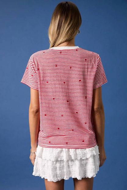 The Eleanor Short Sleeve Top
