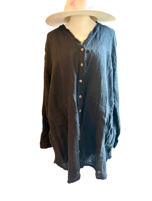 Bacon Lettuce Tomato - Women's Oversized Button Down Top - Rack Hunt