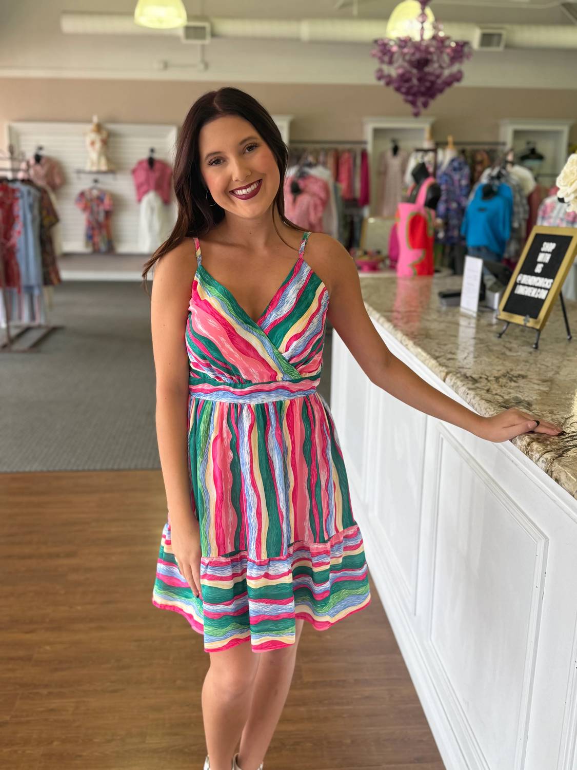 Candy Stripe Crush Dress
