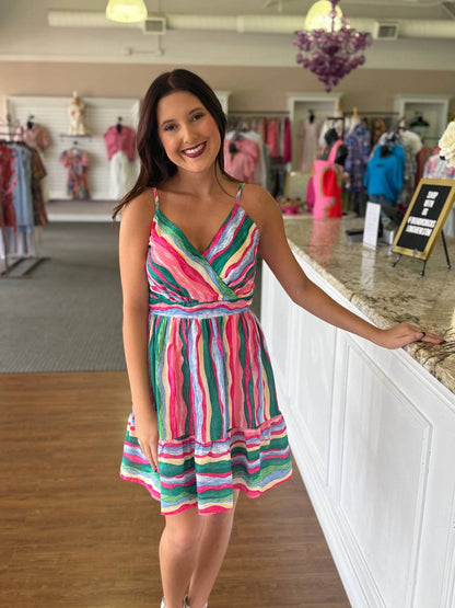 Candy Stripe Crush Dress