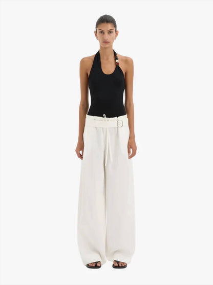 Charlie Belted Trouser
