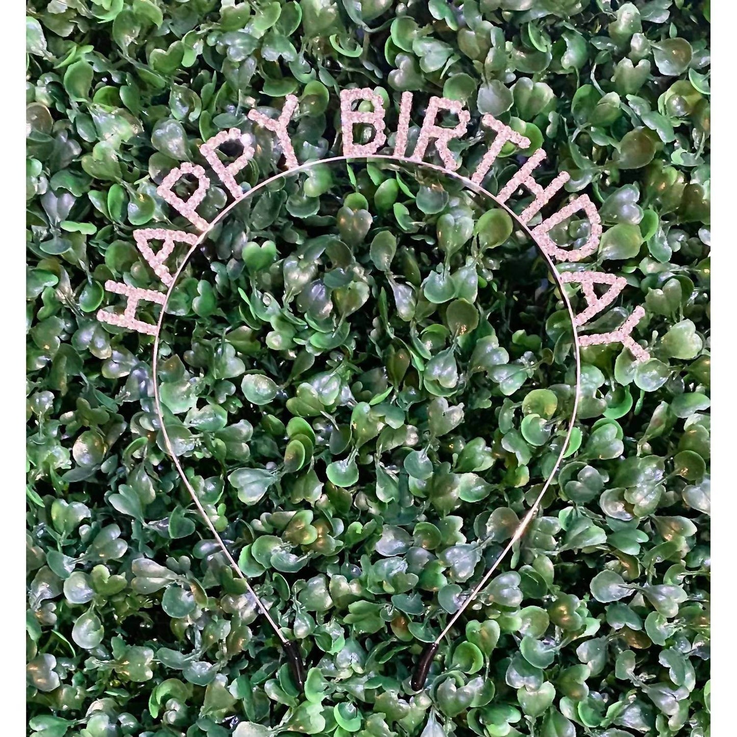 Pearl and Rox - Women's Happy Birthday Crystal Rhinestone Headband - Rack Hunt -