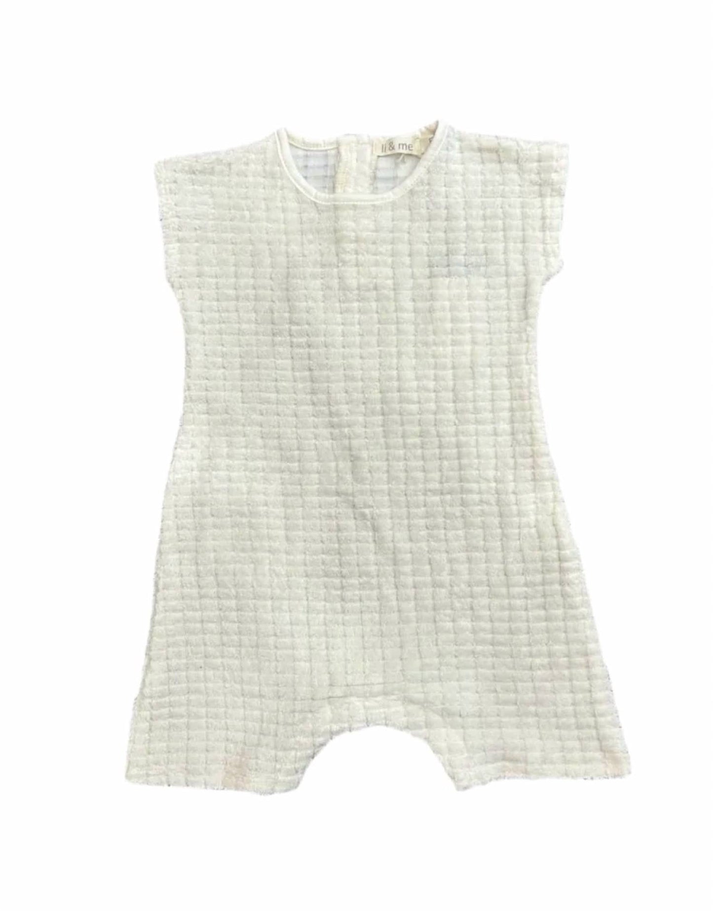 Girls Terry Romper