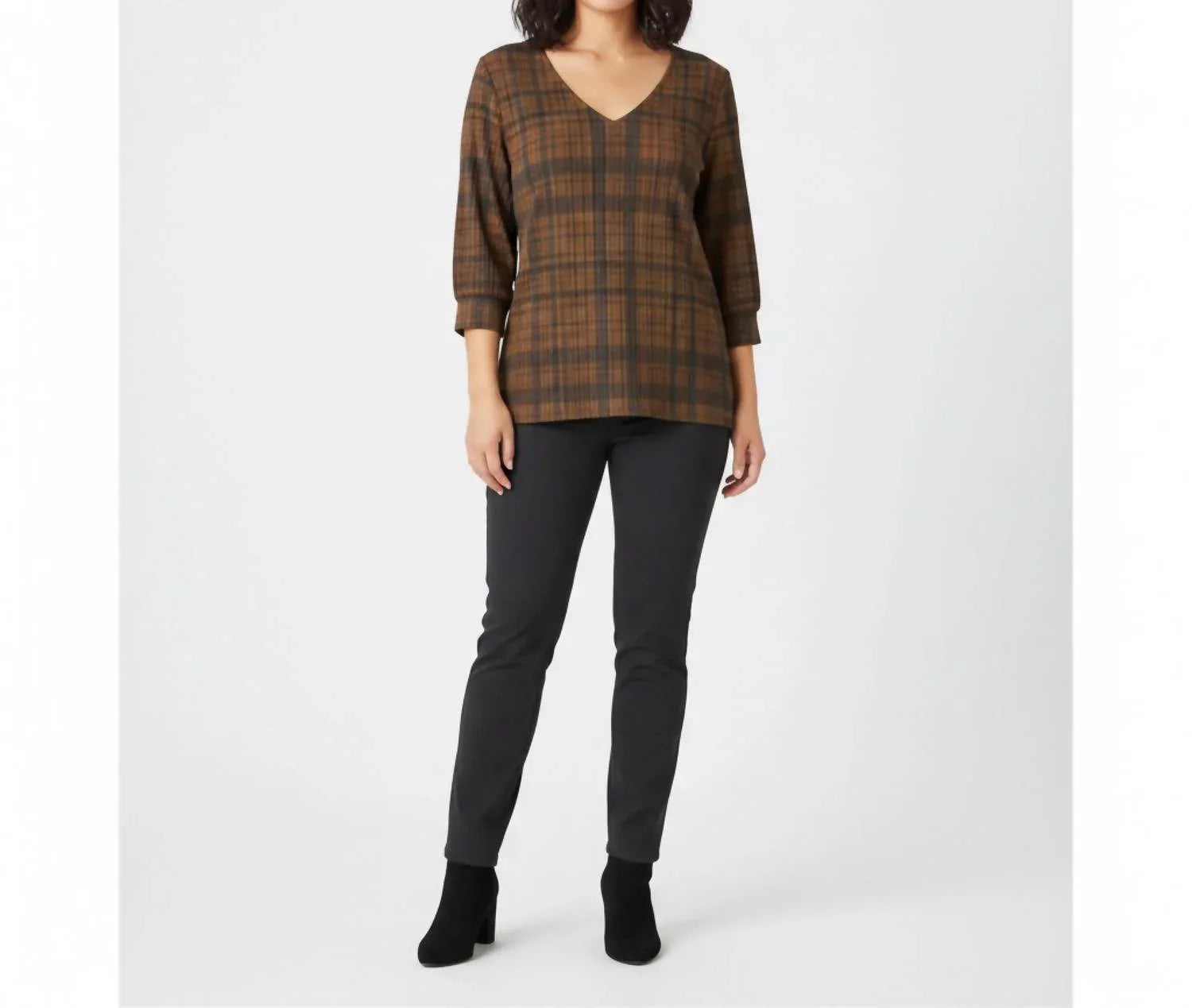 Premise - Plaid Knit Top - Rack Hunt