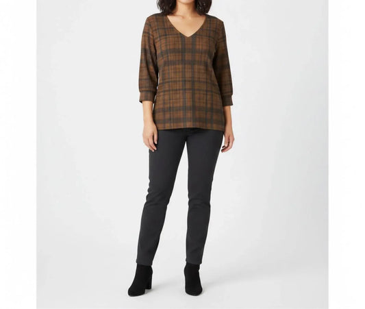 Premise - Plaid Knit Top - Rack Hunt
