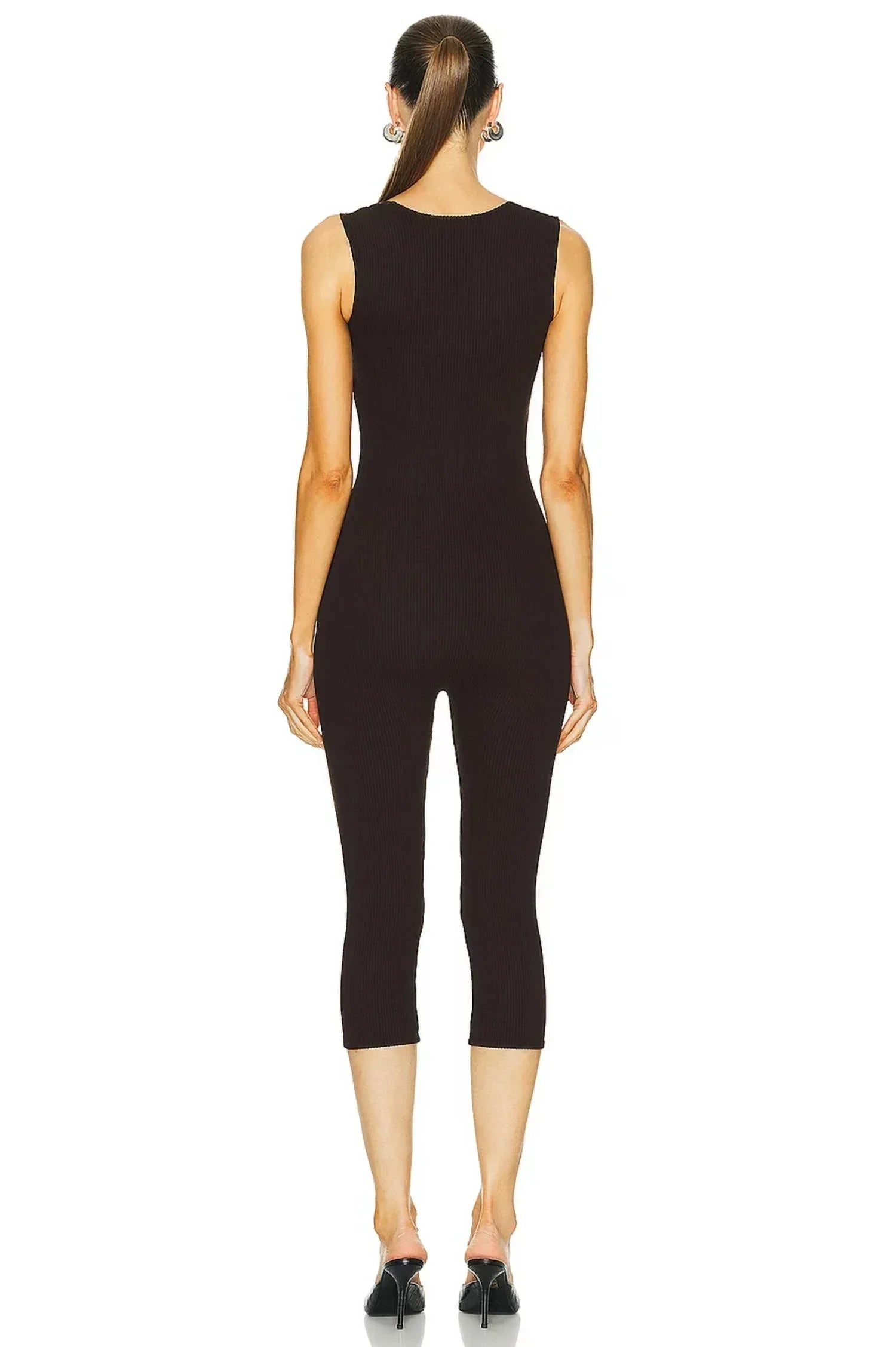 Sans Faff - Women's Bell Pedal Pusher Jumpsuit - Rack Hunt