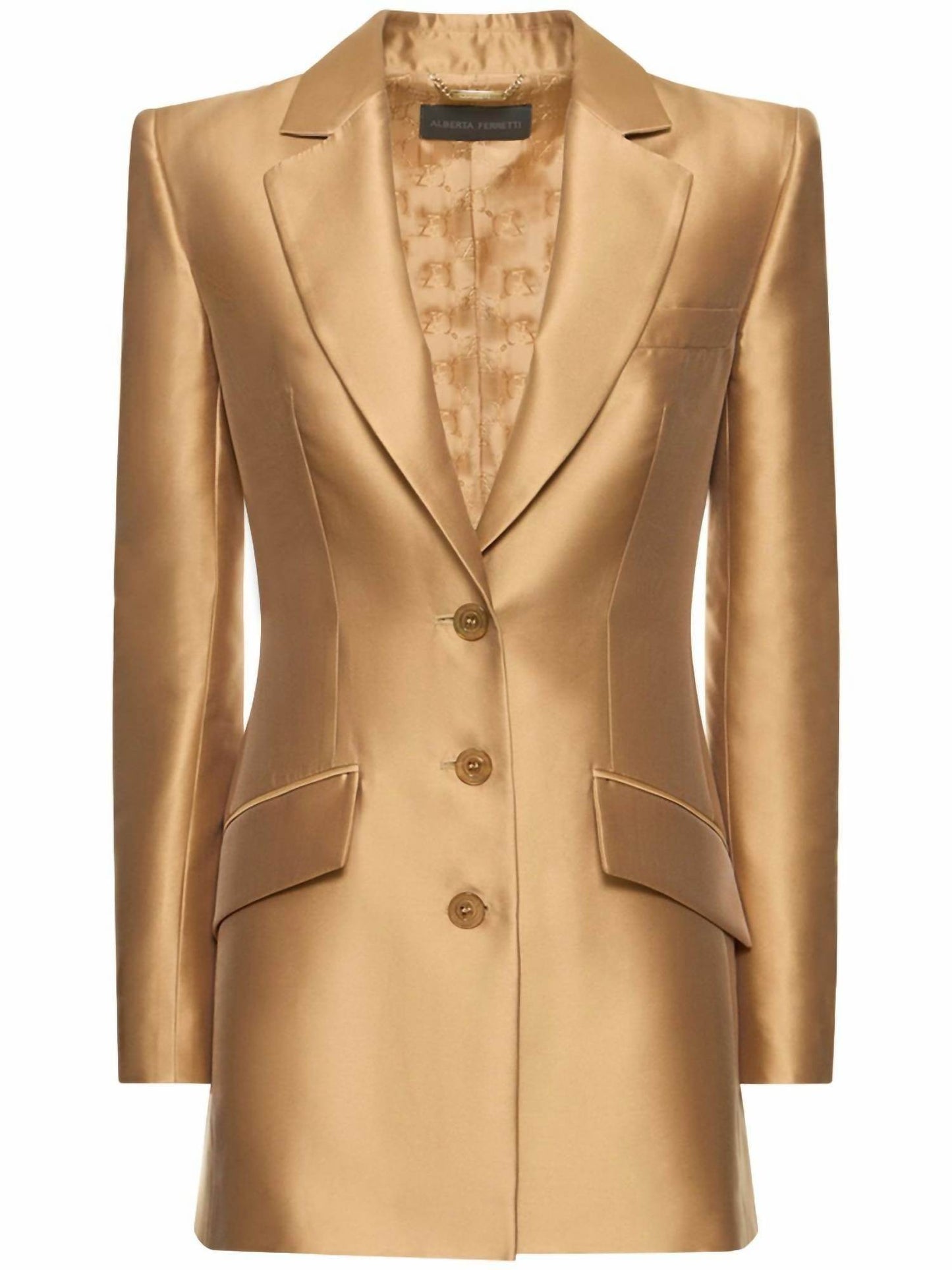 Alberta Ferretti - Mikado Jacket and Trouser Suit Set - Rack Hunt -