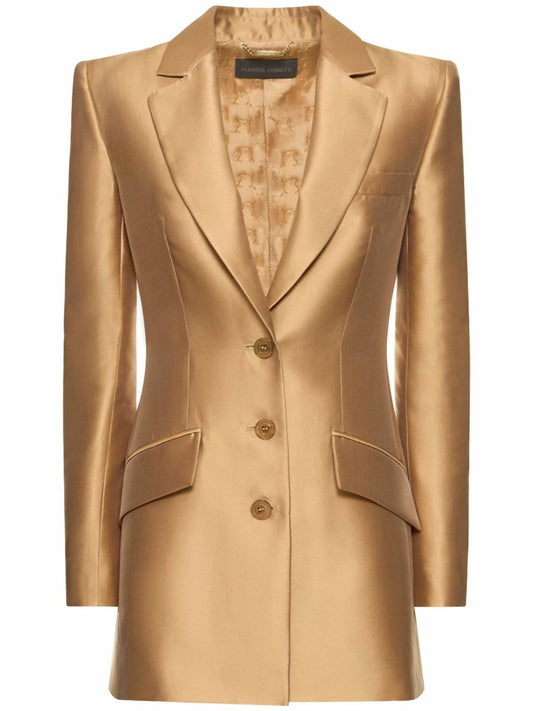 Alberta Ferretti - Mikado Jacket and Trouser Suit Set - Rack Hunt -