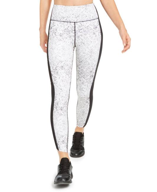 Women's Snake Print Colorblocked Leggings