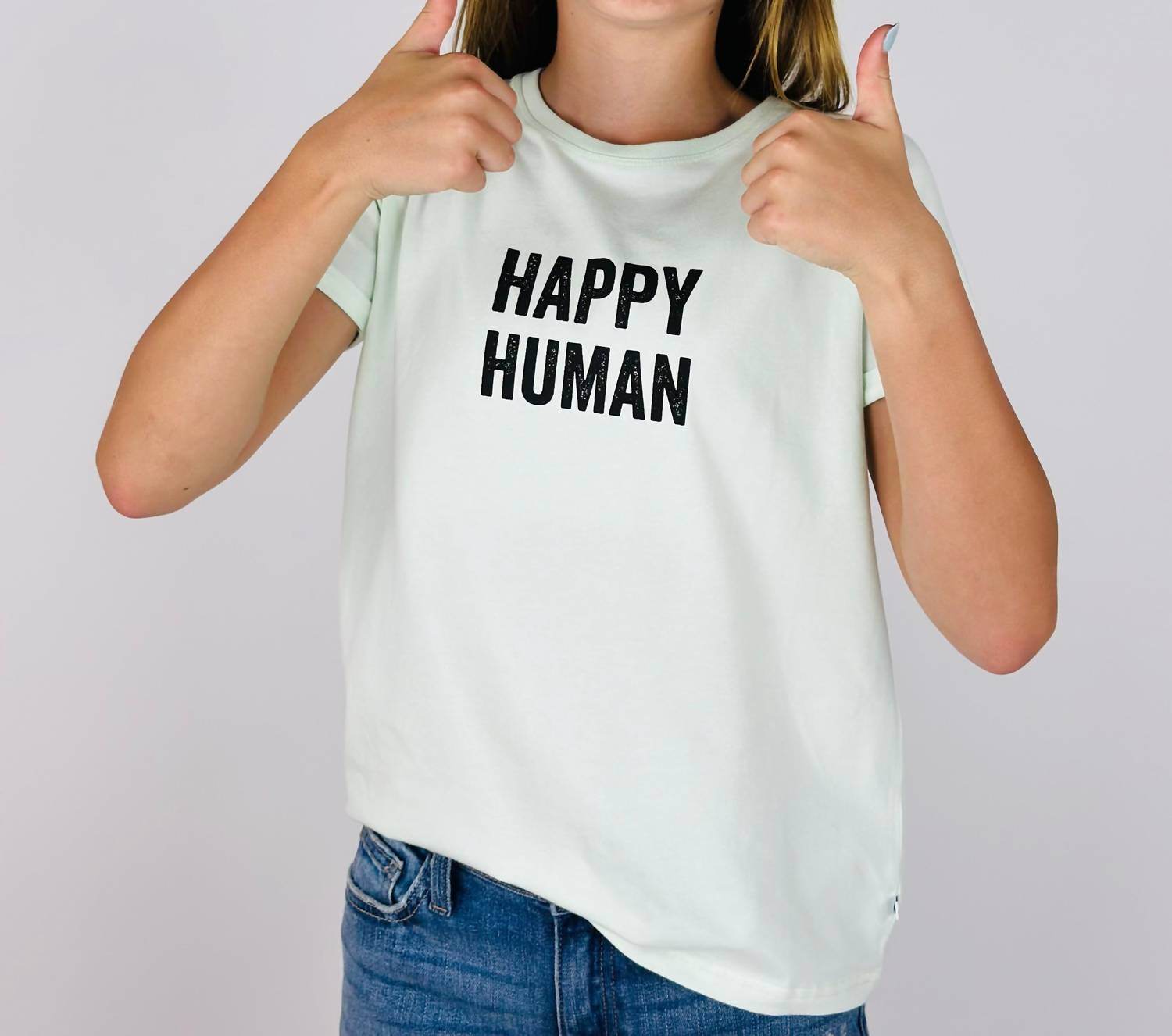 COS I SAID SO - Happy Human Tee - Rack Hunt -
