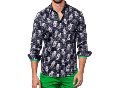 Rock N' Rose Button Down Shirt