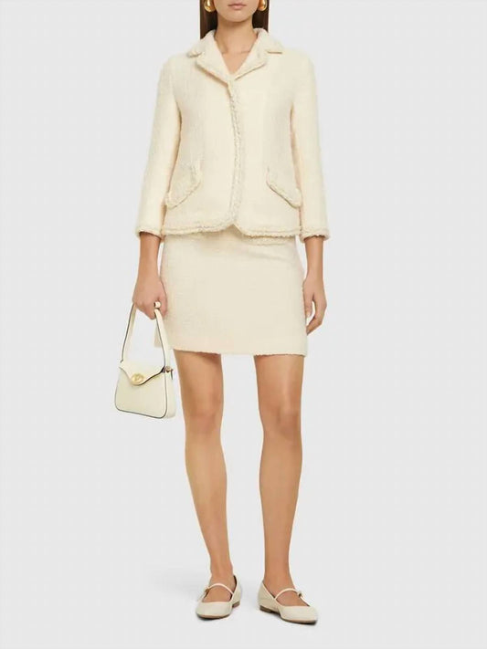 Pansies Boucle Jacket