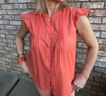 Pleated Blouse