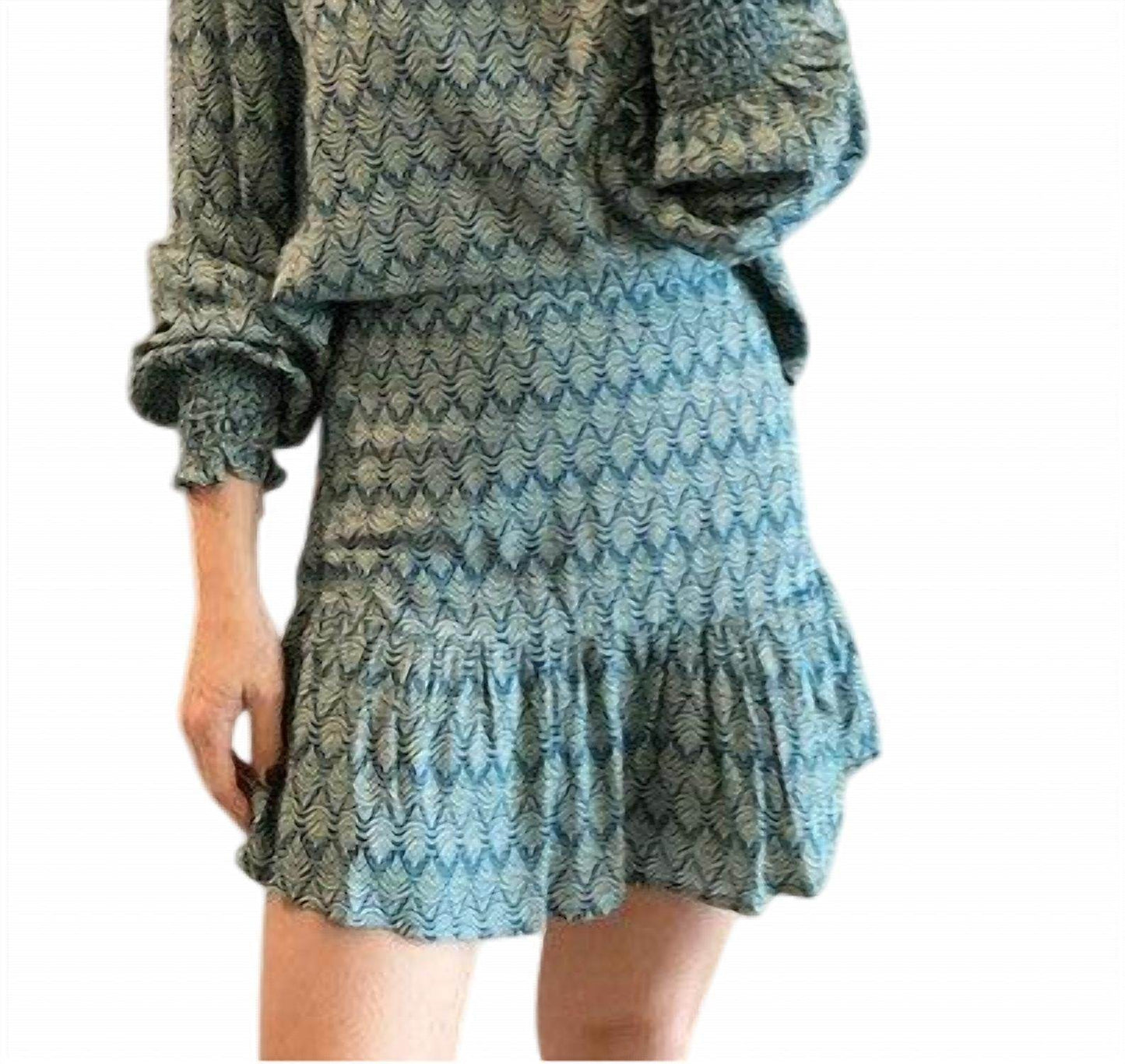 Osamore - Printed Mini Skirt - Rack Hunt -