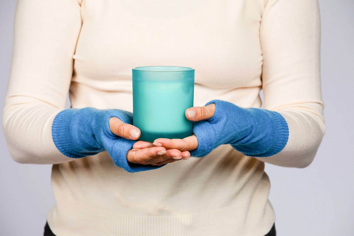 B.B. Sheep - Cashmere Fingerless Gloves - Rack Hunt